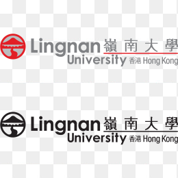 高清岭南大学logo