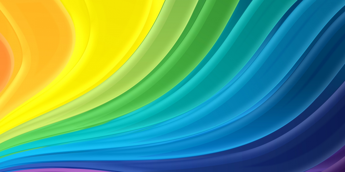 彩虹色背景图片