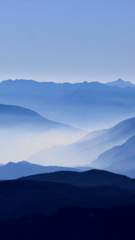 山雾风景摄影