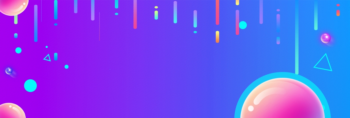 炫彩流体渐变色banner背景