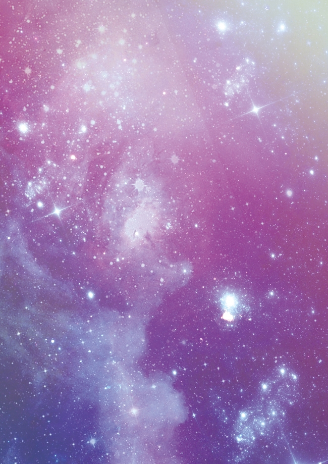 蓝色星空背景
