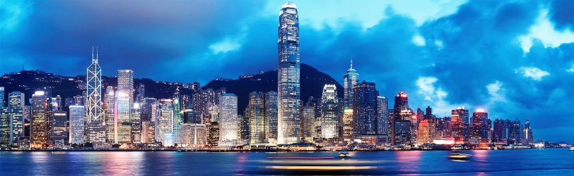 高清香港城市夜景摄影