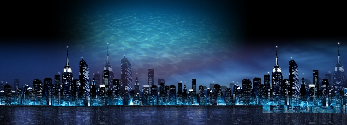城市夜景背景