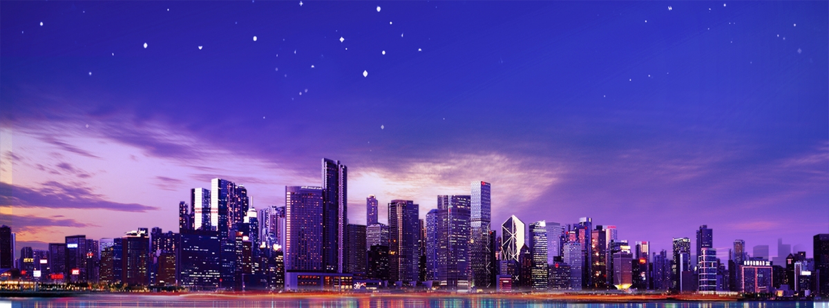 城市夜景背景