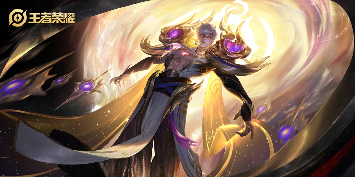 王者荣耀logo嬴政壁纸