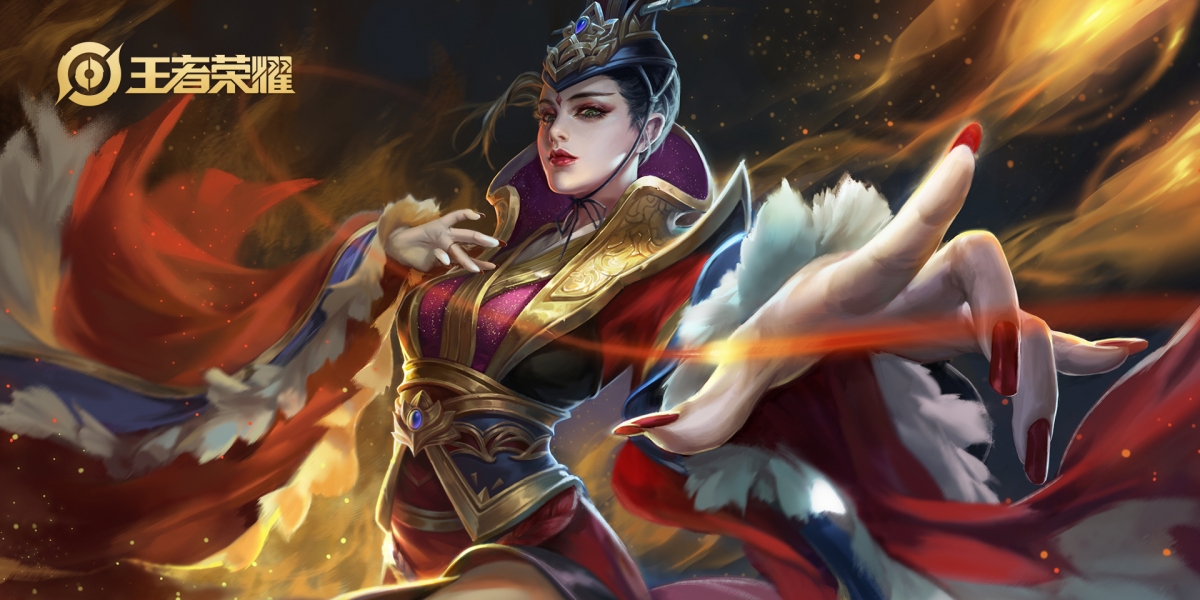 王者荣耀logo武则天壁纸