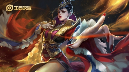 王者荣耀logo武则天壁纸