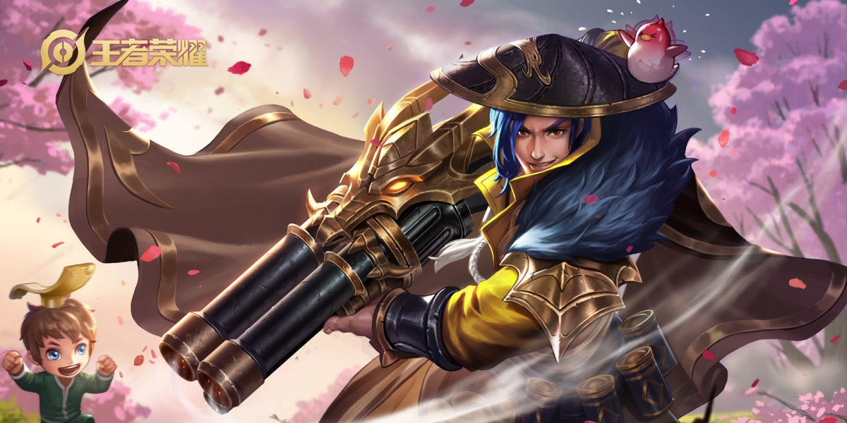 王者荣耀logo刘备壁纸