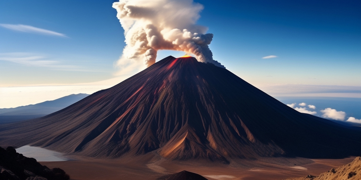 火山喷发风景壁纸