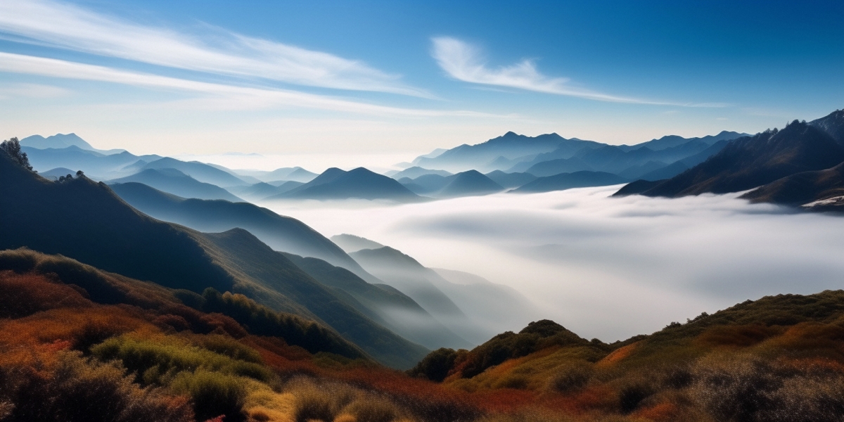 高山云海风景大气壁纸