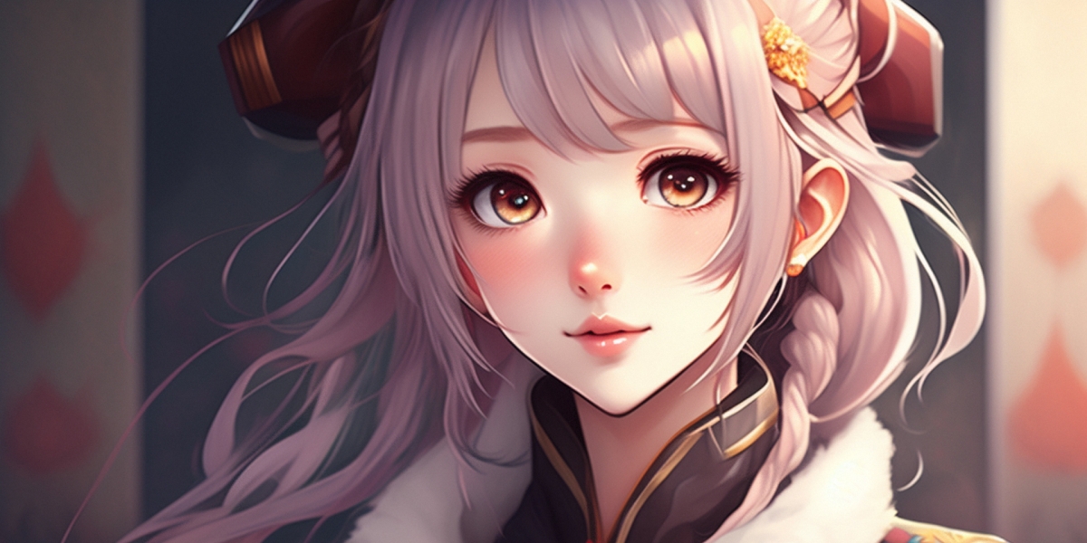 卡通可爱小女孩