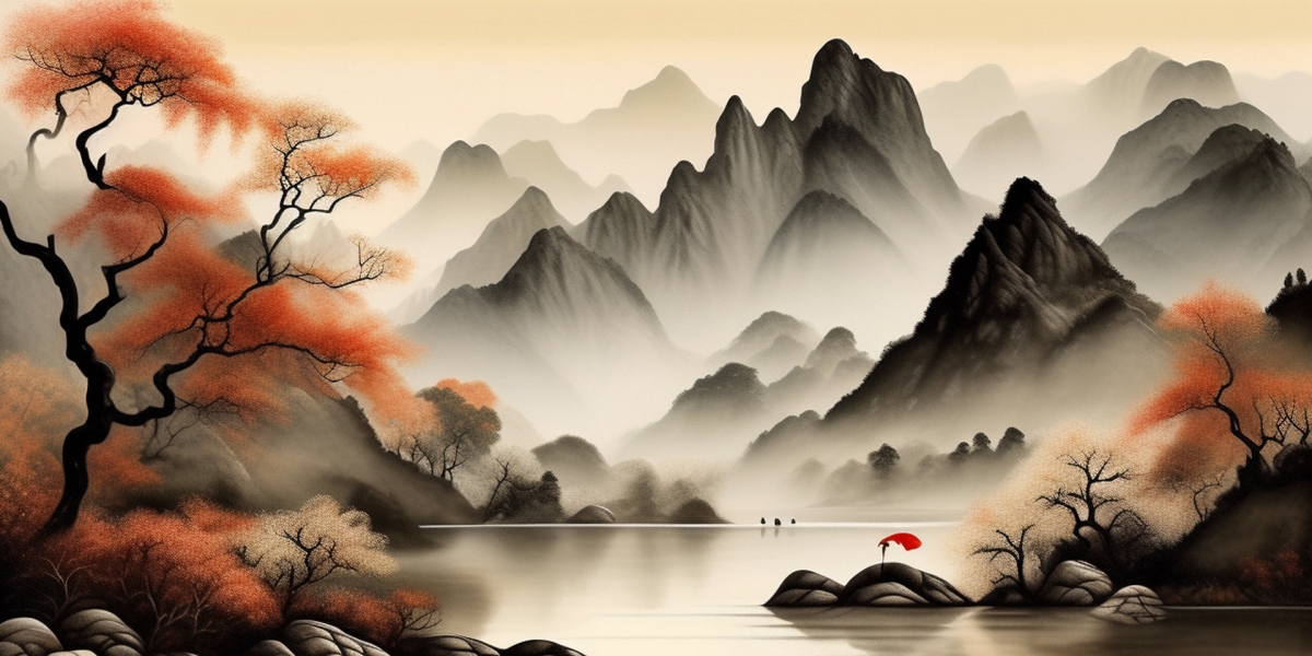 中国风风景画壁纸