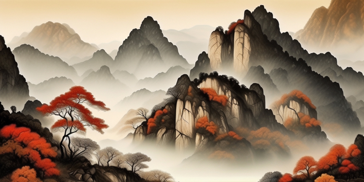 中国风风景画壁纸