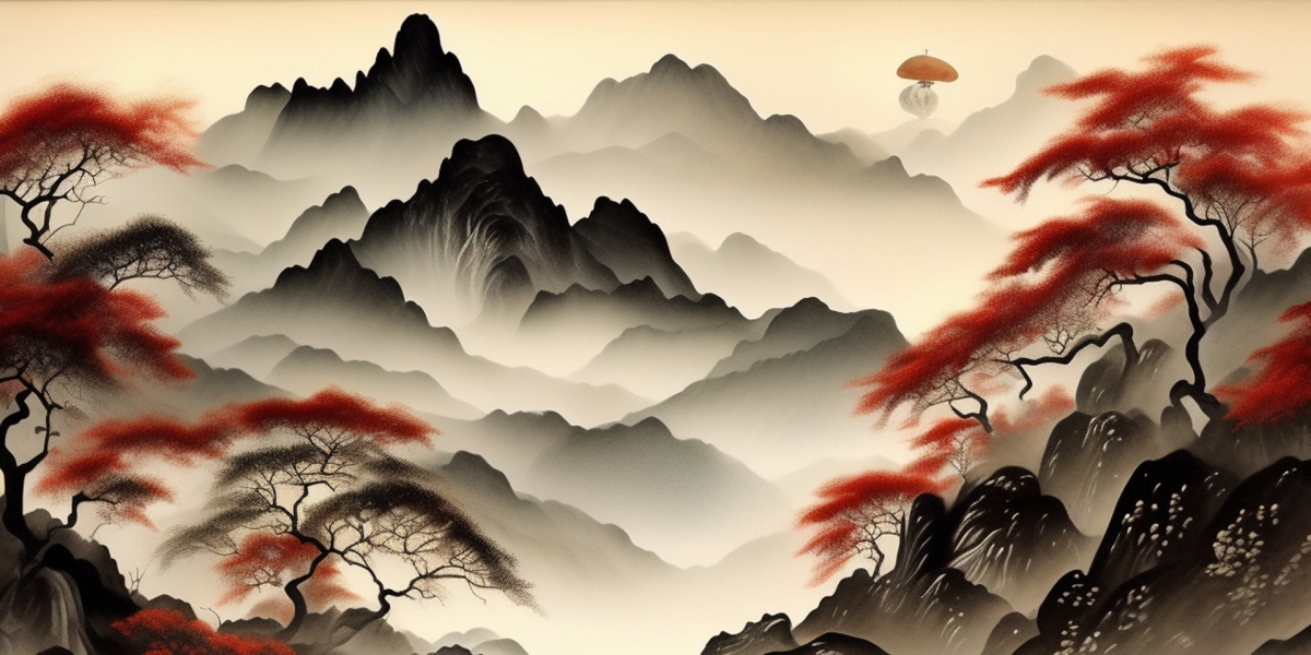 中国风风景画壁纸
