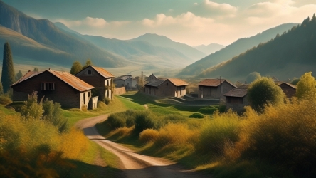 农村风景壁纸