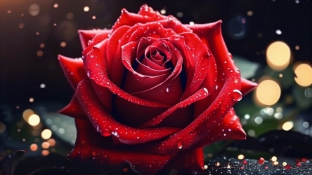 一朵高清玫瑰花壁纸