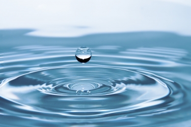 水滴波纹水珠