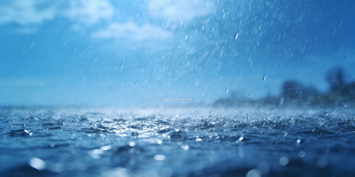 原创下雨地面背景