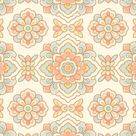 纹理手绘碎花卡通花纹
