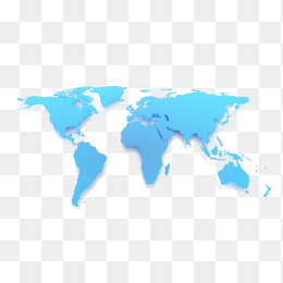 世界地图平铺图