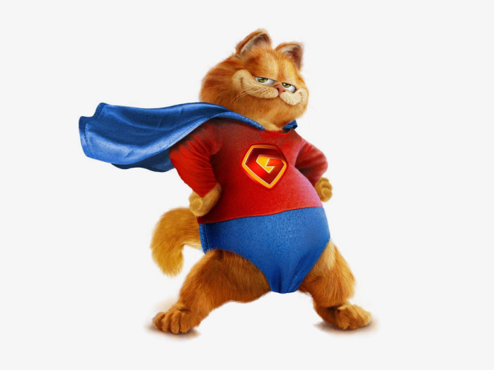 加菲猫电影人物png