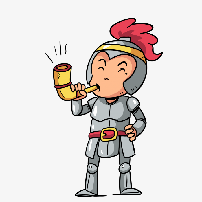 卡通骑士人物设计