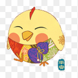 卡通动物造型png素材