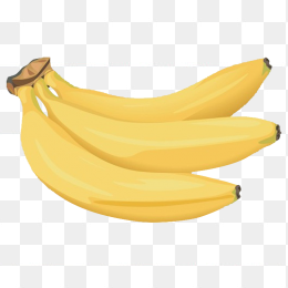 手绘香蕉