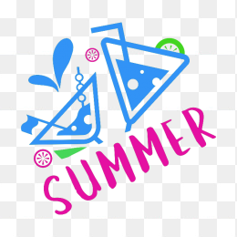 简约卡通夏季饮品