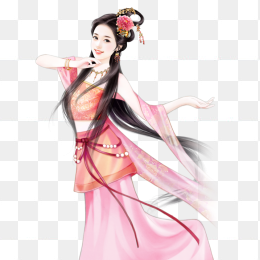 手绘 少女