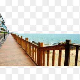 厦门海边长廊风情
