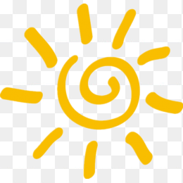 手绘太阳