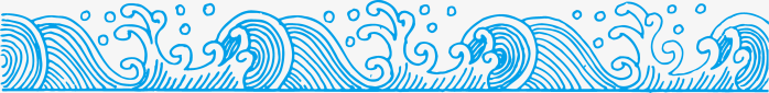 海浪中国风