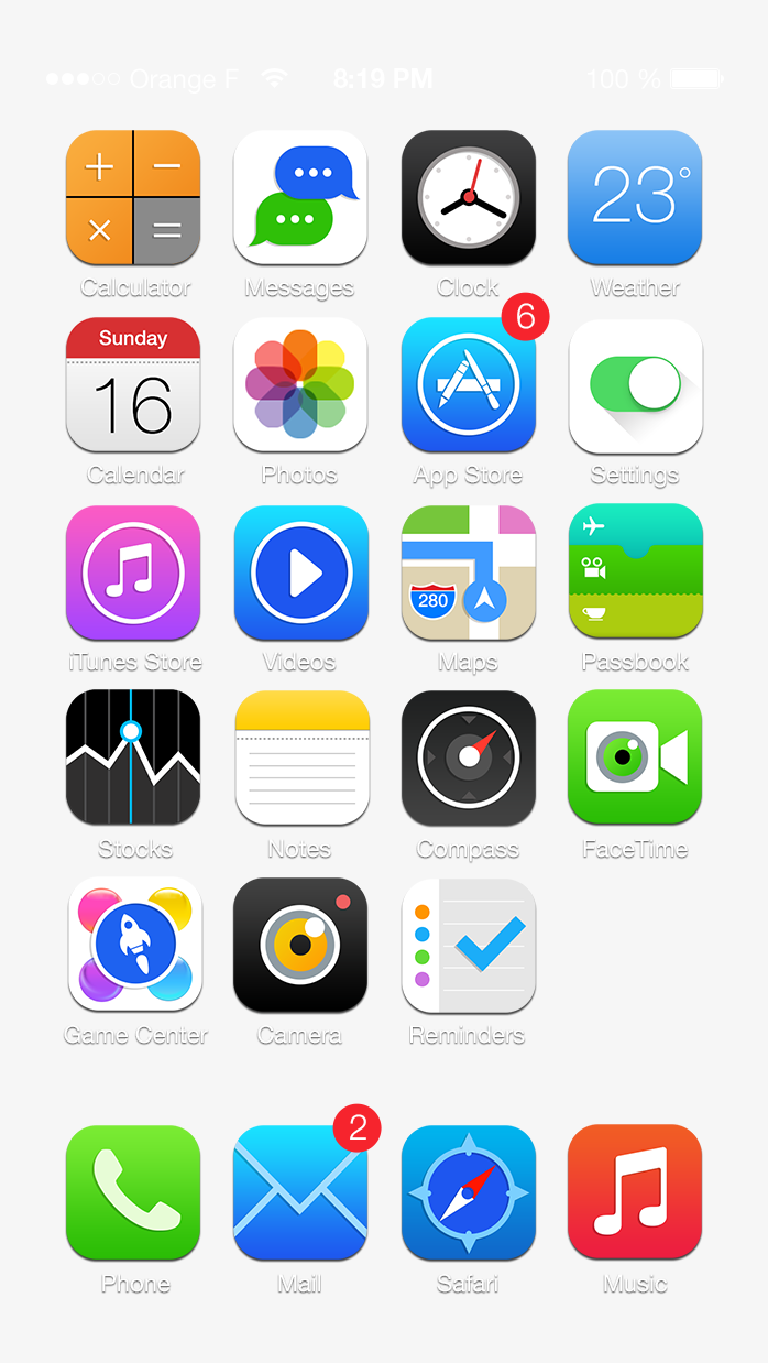 ios7风格