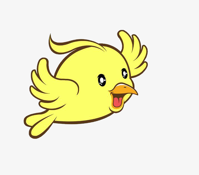 卡通手绘小鸟