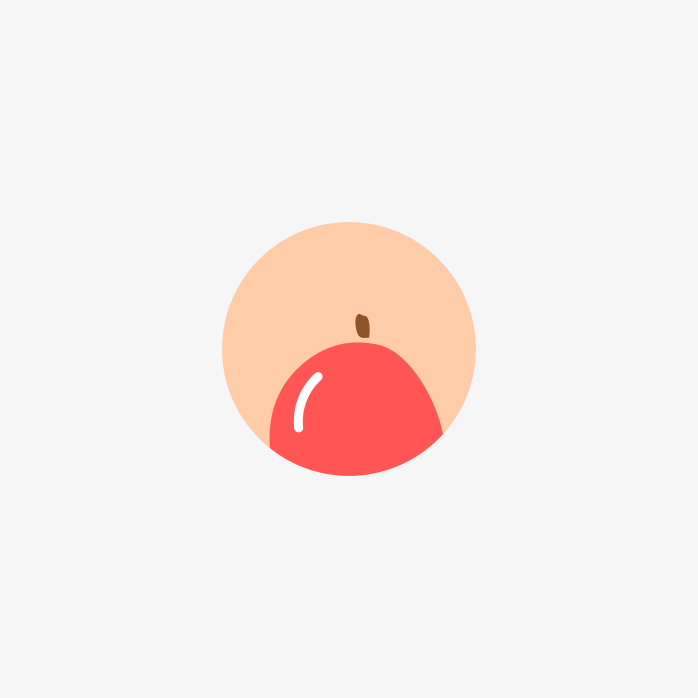 圆形水果PNG图标-mango