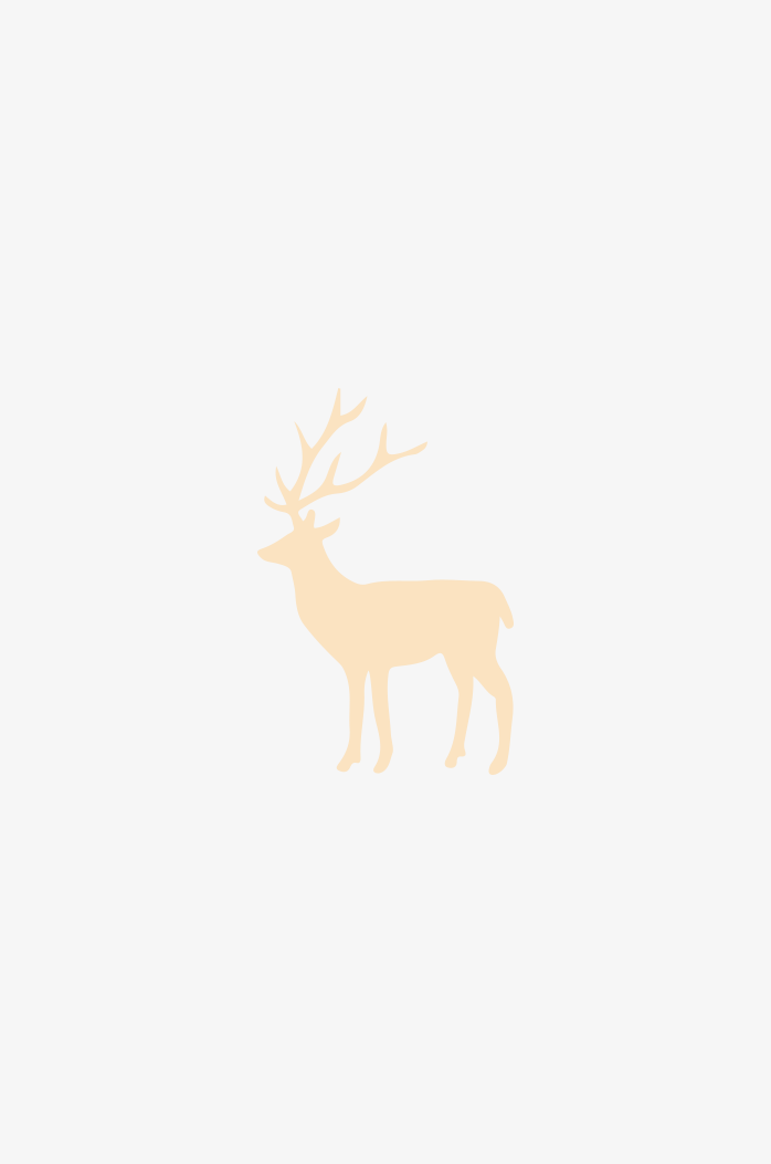 驯鹿镂空图