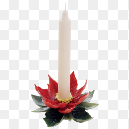花烛台和蜡烛免扣png图片