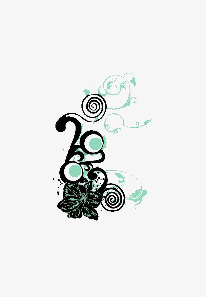 植物藤蔓花边线条花卷纹免扣背景透明png