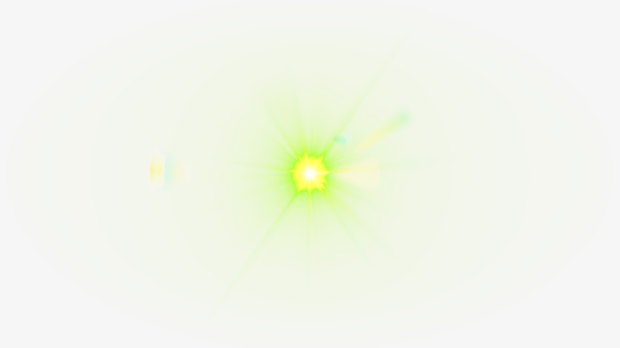 黄绿光效免抠图png图片