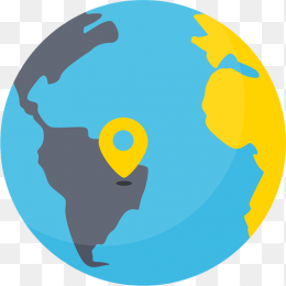 地球地图坐标全球地图PNG素材