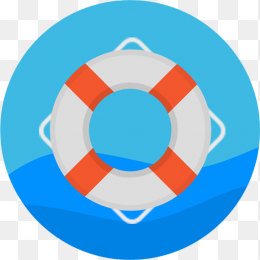 游泳圈救生圈海洋海事轮渡轮船PNG素材