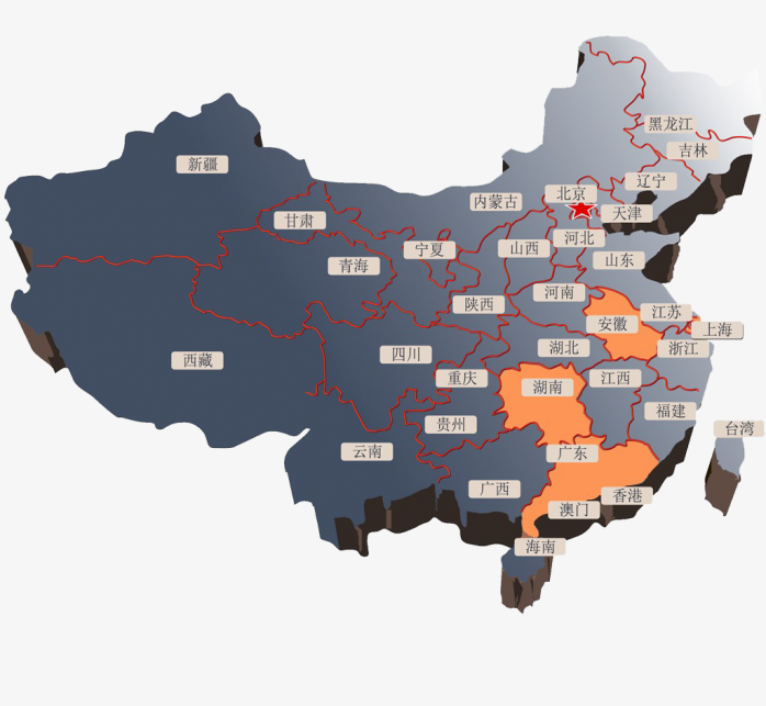 中国地图