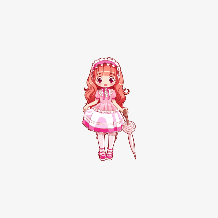 卡通女孩
