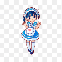 卡通女孩
