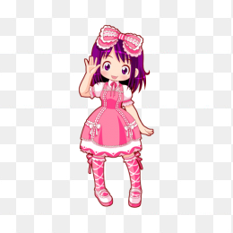 卡通女孩