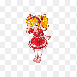 卡通女孩