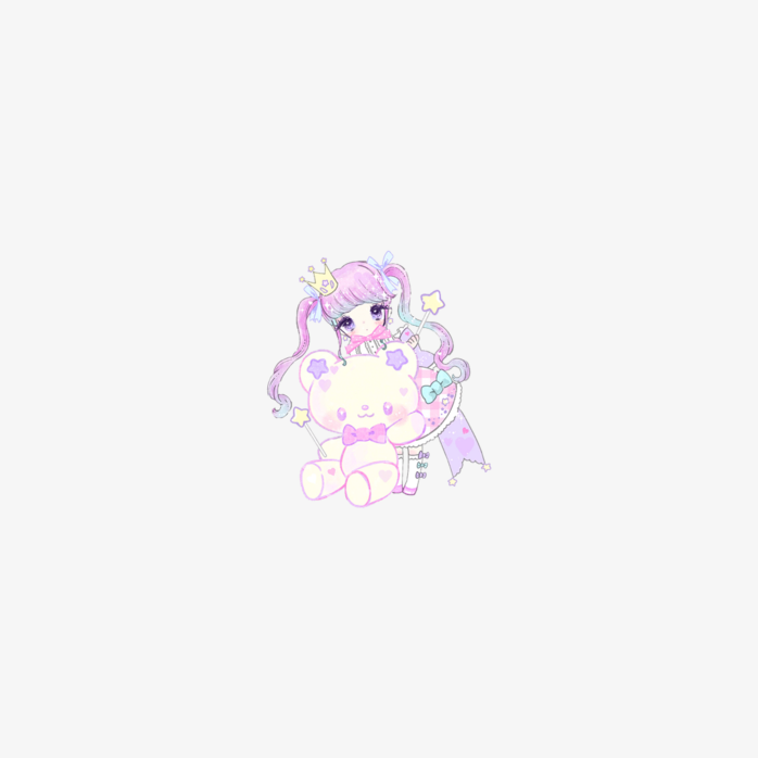抱熊猫的女孩