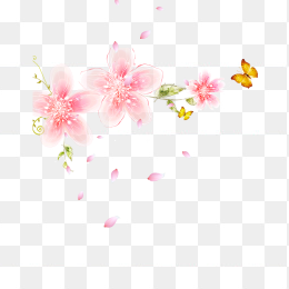 浪漫古风花朵