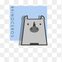 可爱犀牛